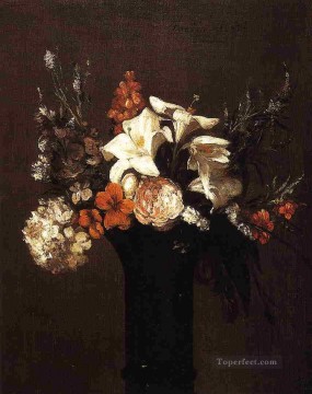 henri - Flowers4 pintor de flores Henri Fantin Latour